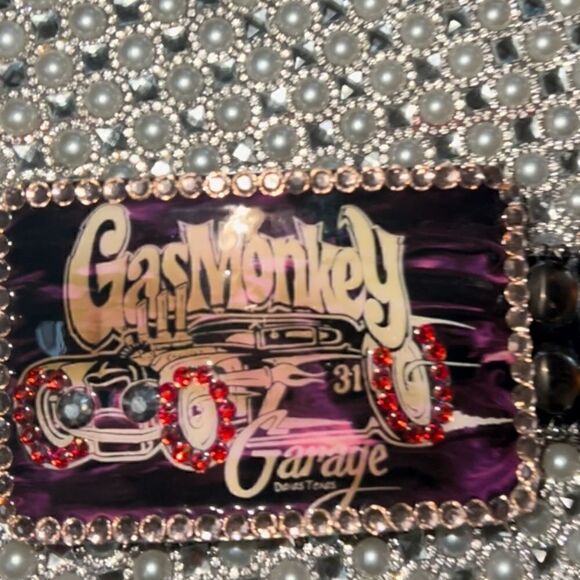 Gas Monkey Garage Crystal Belt Rare - Picture 12 of 12